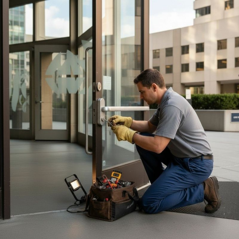 Door Lock Installation